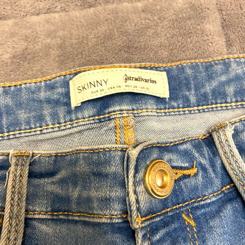Arena denim jeans with hand-sewn beads like new, size 38