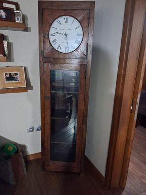 Antique clock like new, height 200cm, width 55cm, depth 35cm