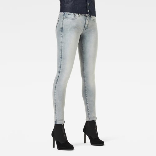 G-Star RAW 3301 Mid Skinny women's jeans new, gray, size XL