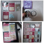 Nail kit like new multicolored