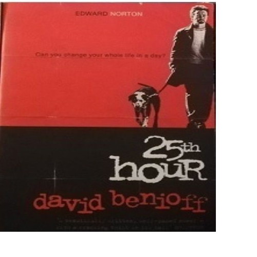 25th Hour book used, in English