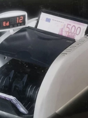 Μετρητής και ελεγκτής γνησιότητας χαρτονομισμάτων μεταχειρισμένος