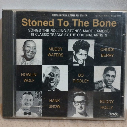 Stoned To The Bone CD used, blues