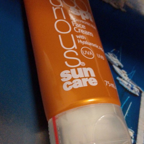 Luxurious Face Cream SPF 50 sunscreen new with safety seals