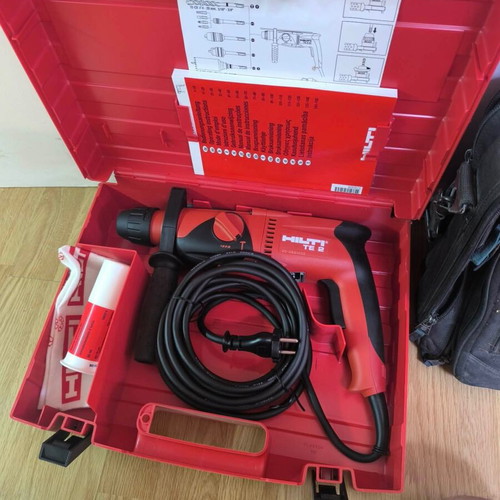 Hilti tools new with documents, drills and nail gun