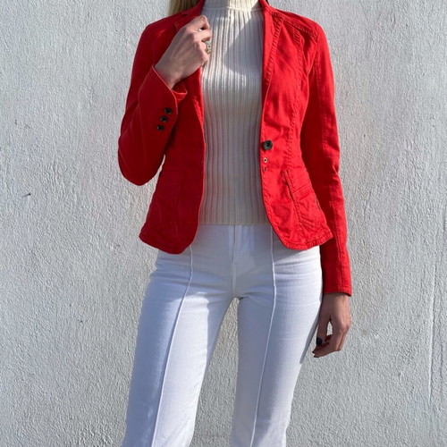 Marc Cain red jacket like new, size S