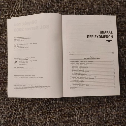 SQL Server 2000 Guide book like new, Greek