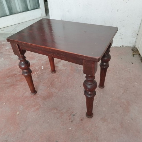 Wooden auxiliary table used
