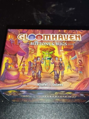 Gloomhaven Buttons & Bugs used, English edition