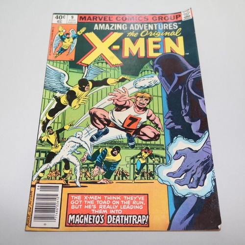 Amazing Adventures the original X men #9 AUG used, Marvel comic