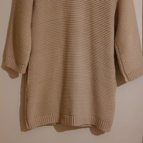 Knitted cardigan used, size S, beige