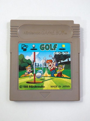 Golf Nintendo GameBoy DMG game cartridge used