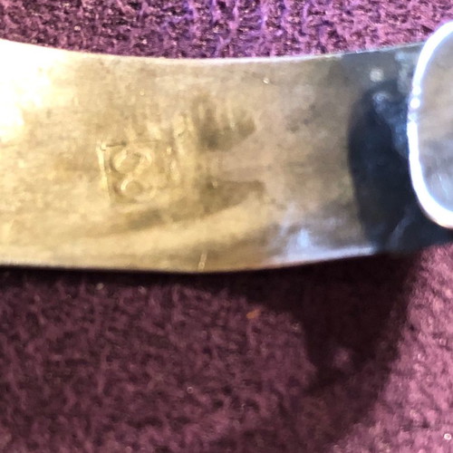 Silver bracelet from another era, possibly Ottoman