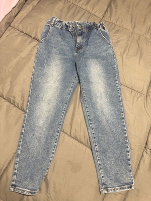 Blue women's jeans like new, size L