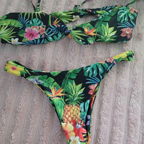 Women's bikini multicolor new, size M/L by ellievoukouti