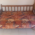 Chest sofa bed like new with storage space