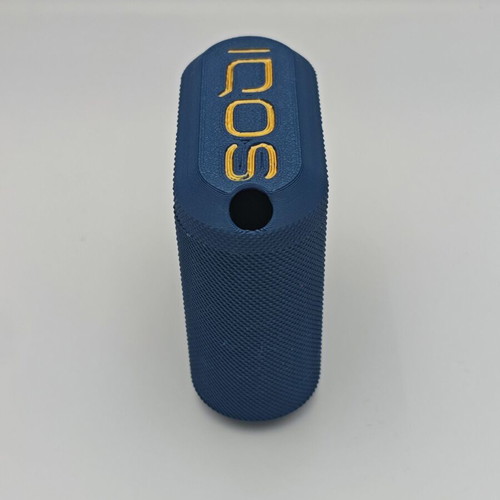 3D Printed Portable Ashtray Case for IQOS Buds new, blue