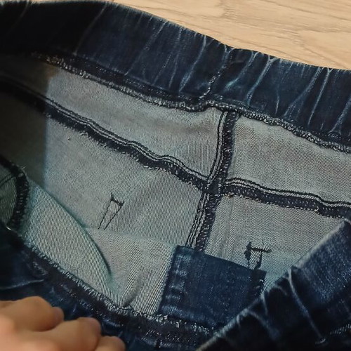 Women's denim pants like new, size M 38 10, blue
