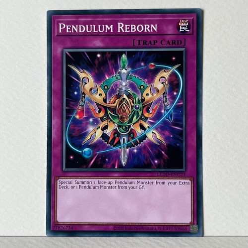 Pendulum Reborn Yu-Gi-Oh card new