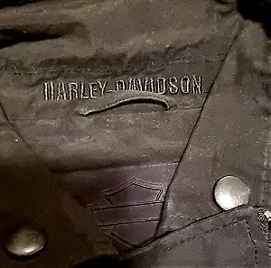 Καπαρντίνα μαύρη Harley Davidson