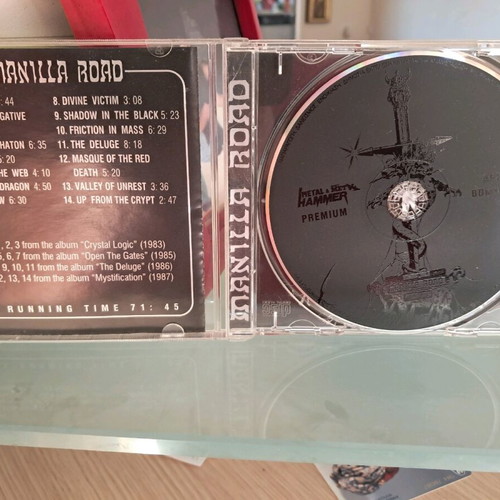 Manilla Road Live By The Sword CD nearly unused, metal