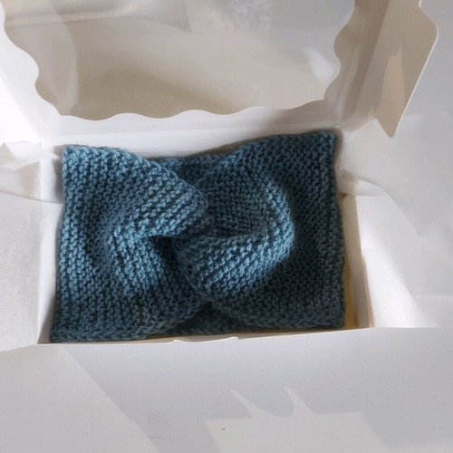 Open knit cap new handmade from 100% alpaca wool