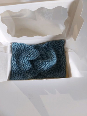 Open knit cap new handmade from 100% alpaca wool