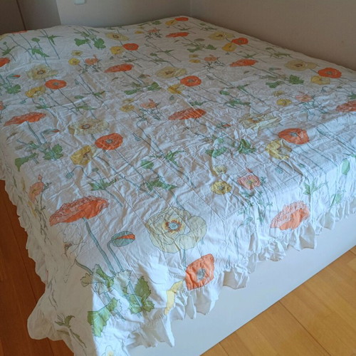 Summer double quilt like new, cotton