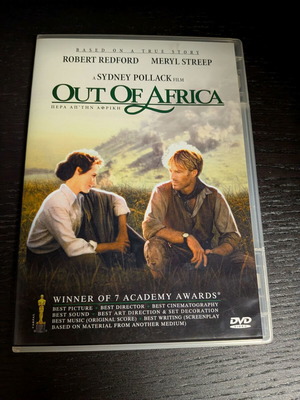 Out of Africa DVD new, biography drama romance with subtitles