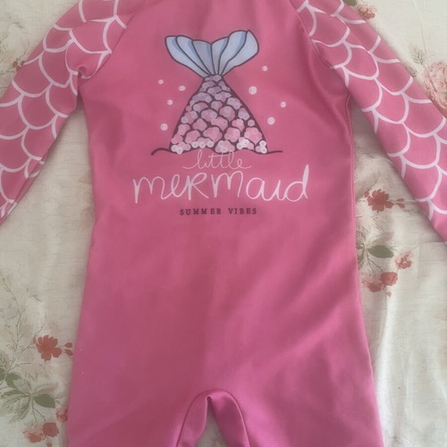 Girl's swimsuit new, mermaid design, age 3-4