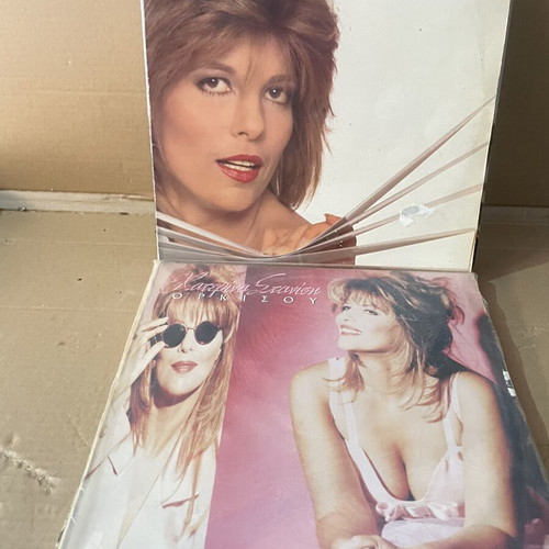 Vinyl records used, pack of 12, laiko genre