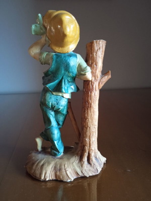 Decorative boy figurine, 22 cm