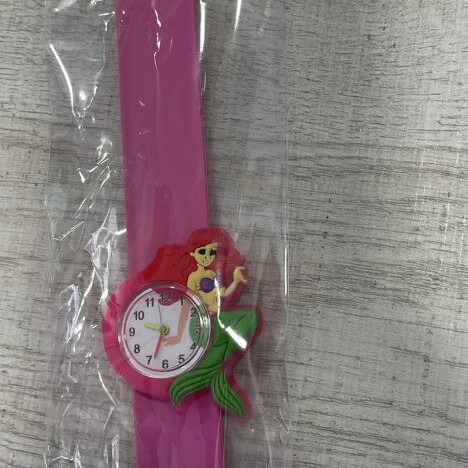 Children's slap watch with Ariel mermaid pink new