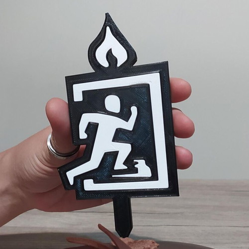 Dead by Daylight Cake Topper 3D printed new decorative cake figure