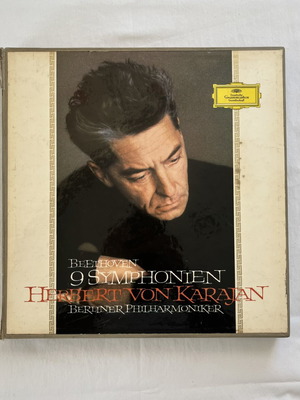 Deutsche Grammophon Beethoven 9 Symphonien σετ 8 LP, Near Mint