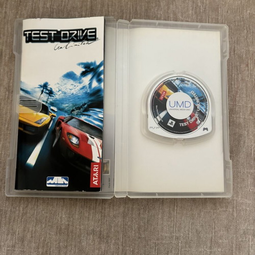 Test Drive Unlimited PlayStation Portable PSP English complete used