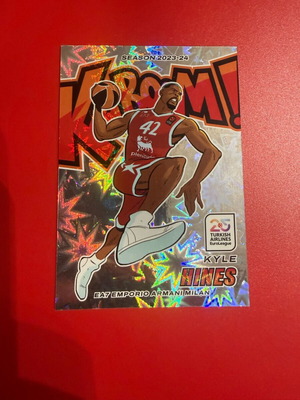 Panini Crown Euroleague Kaboom Kyle Hines card used 2024-25