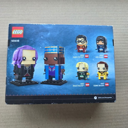 Lego Harry Potter Kingsley Shacklebolt & Nymphadora Tonks Brickheadz new