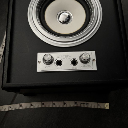 Bluetooth Karaoke Speaker i-JMB with LED, USB, FM, Remote & Microphone like new