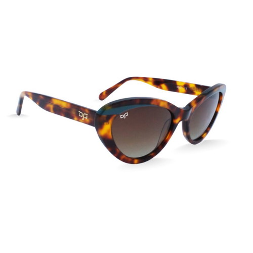 Ojo Sunglasses new women's butterfly style with brown lenses