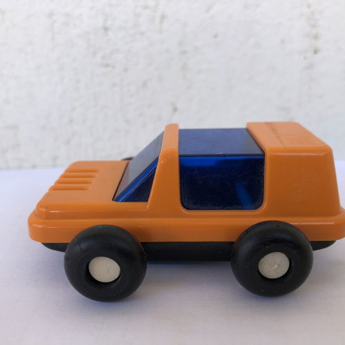 Vintage Space Car plastic toy used from 1970-80s