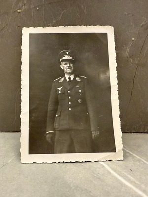 WWII αυθεντική φωτογραφία Γερμανού αξιωματικού μεταχειρισμένη