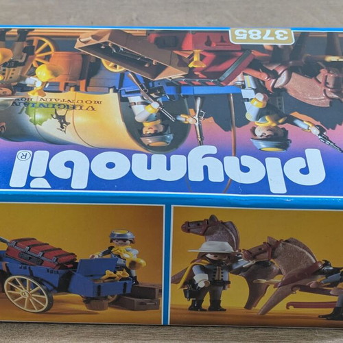Playmobil Western 3785 South with Wagon set used, with box