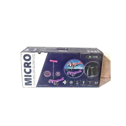 Micro Mini Deluxe Glow LED scooter pink Frozen edition new