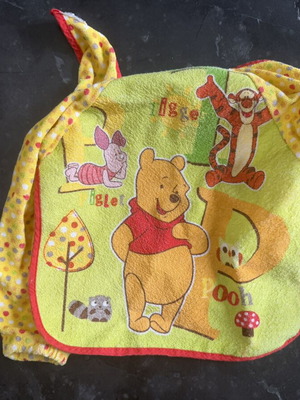 Winnie the Pooh baby bib, medium size