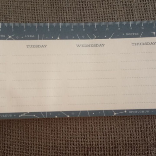 Legami Stars Weekly Office Planner used
