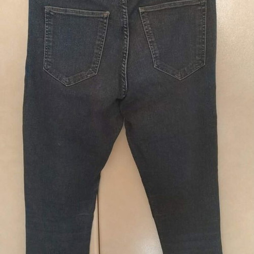 Women's elastic denim jeans like new, size M, blue