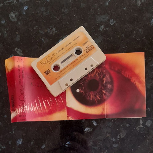 The Cure Kiss Me Kiss Me Kiss Me cassette used, rock
