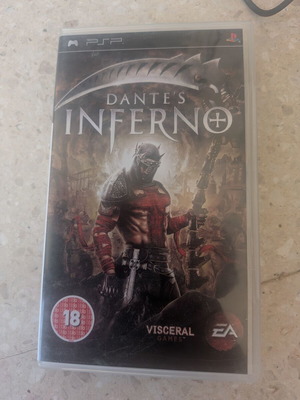 Dante's Inferno PSP game used, action fighting strategy