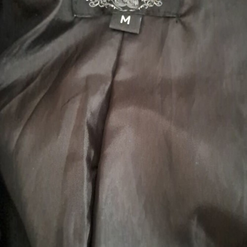 Women's black coat, size M / 38 / 10